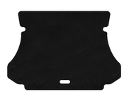 Hyundai Santa Fe 1 2000–2006 Textiele kofferbakmat Classic (Zwart) foto 1
