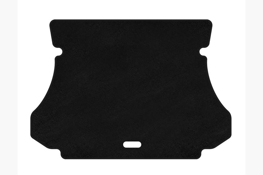 Hyundai Santa Fe 1 2000–2006 Textiele kofferbakmat Classic (Zwart) Image