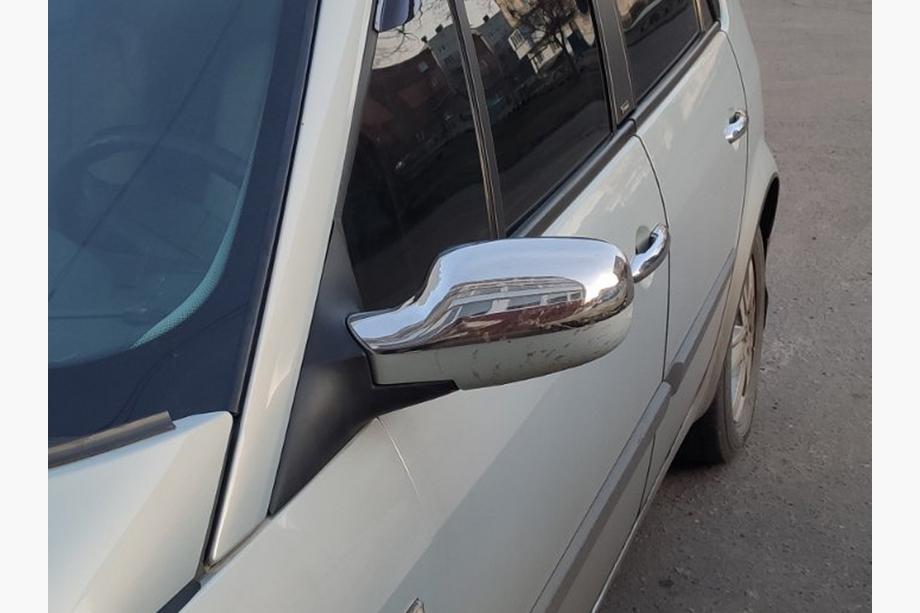 Renault Scenic/Grand 2003–2009 Spiegelkappen (2 stuks, RVS) Image
