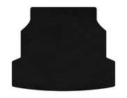 Renault Latitude 2010–2015 Textiele kofferbakmat Classic (SD, Zwart) foto 1