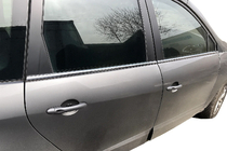 Renault Scenic/Grand 2009–2016 Raamomlijsting (4 stuks, RVS) Carmos - Turks staal foto 3
