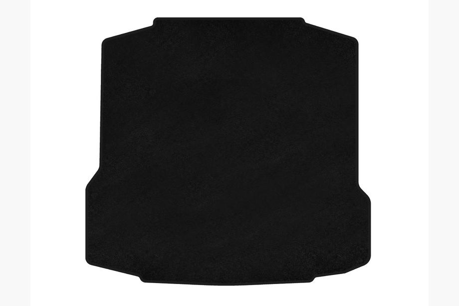 Skoda Rapid 2012–2019 Textiele kofferbakmat Classic (Liftback, zwart) Image