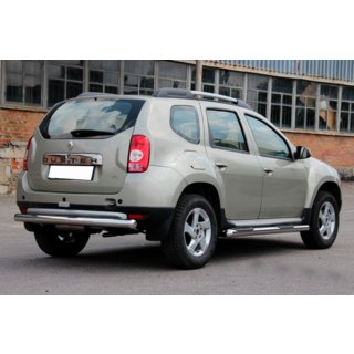 Rechte achterbeugel (RVS) Dacia Duster 2008–2018 foto 4