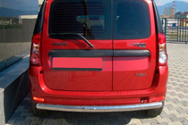 Renault Logan MCV 2005–2013 RVS achterbeugel foto 1