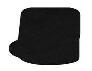 Audi A3 2012–2020 Textiele kofferbakmat Classic V-2 (Sedan, Zwart) foto 1