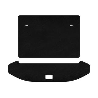 Textiele kofferbakmat Classic (3 rijen, zwart)