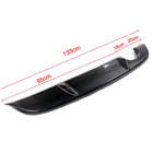 Volkswagen Golf 6 2008–2014 Achterbumper diffuser V1 (voor Base HB 2010-2013, carbon) foto 5