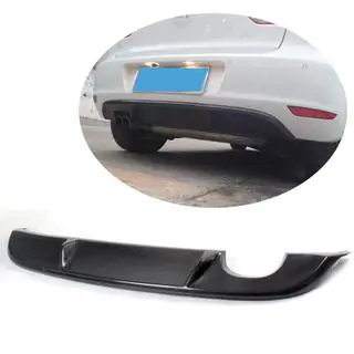 Achterbumper diffuser V1 (voor Base HB 2010-2013, carbon) Volkswagen Golf 6 2008–2014 foto 1