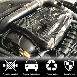 Motorafdekking (voor GTI HB 2010-2013, Carbon) Volkswagen Golf 6 2008–2014 foto 2