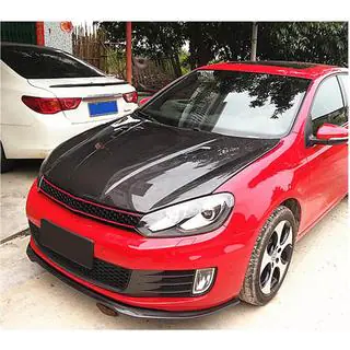 Frontsplitter (front bumper lip) Lip V1 (voor GTI HB 2010-2013, carbon) Volkswagen Golf 6 2008–2014 foto 3