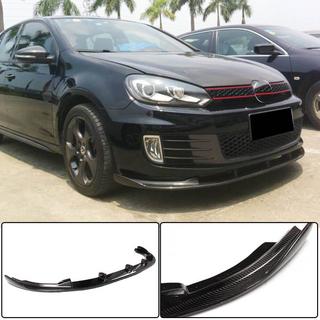 Voorbumper lip Lip V2 (voor GTI HB 2010-2013, carbon) foto 1