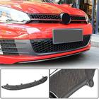 Volkswagen Golf 6 2008–2014 Voorbumper lip Lip V3 (voor GTI HB 2010-2013, carbon) foto 1