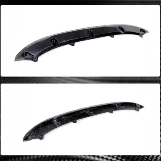 Voorbumper lip Lip V3 (voor GTI HB 2010-2013, carbon) Volkswagen Golf 6 2008–2014 foto 3