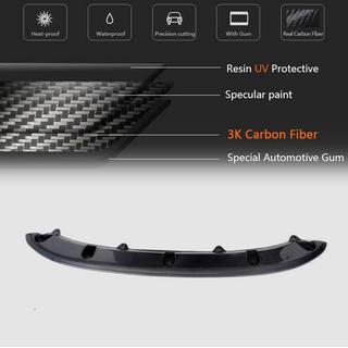 Voorbumper lip Lip V3 (voor GTI HB 2010-2013, carbon) foto 4