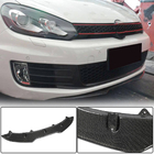 Volkswagen Golf 6 2008–2014 Frontsplitter Lip V4 (voor GTI HB 2010-2013, carbon) foto 1