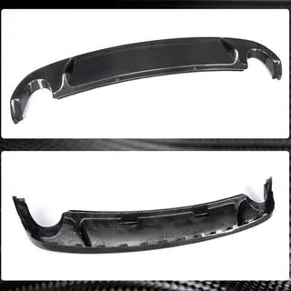 Achterbumperdiffuser V2 (voor GTI HB 2010-2013, carbon) Volkswagen Golf 6 2008–2014 foto 4