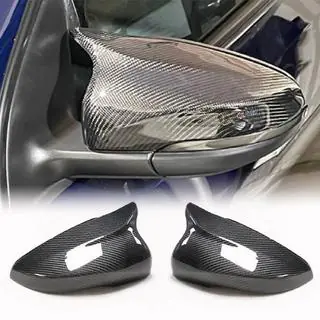 Spiegelkappen V2 (voor HB 2010-2013, carbon) Volkswagen Golf 6 2008–2014 foto 1