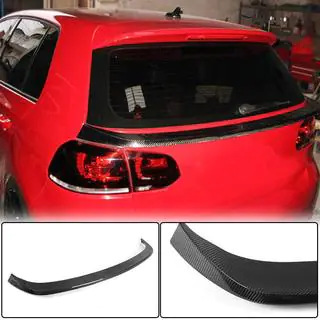 Onderlipspoiler (voor GTI/R HB 2010-2013, carbon) Volkswagen Golf 6 2008–2014 foto 1