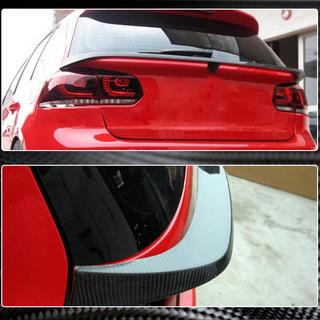 Onderlipspoiler (voor GTI/R HB 2010-2013, carbon) foto 3