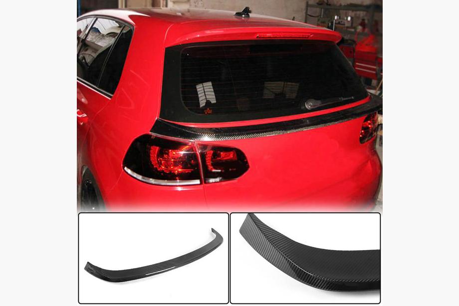 Volkswagen Golf 6 2008–2014 Onderlipspoiler (voor GTI/R HB 2010-2013, carbon) Image