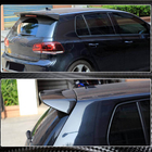 Volkswagen Golf 6 2008–2014 Spoiler V3 (voor GTI/R HB 2010-2013, carbon) foto 5