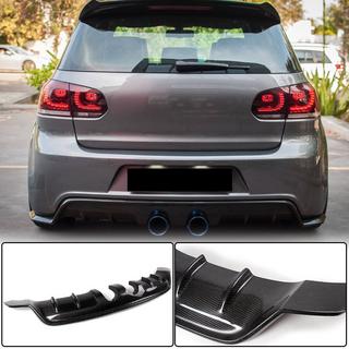 Achterbumper diffuser V1 (voor R/R20 HB 2010-2013, carbon) foto 1