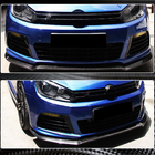 Volkswagen Golf 6 2008–2014 Voorbumper lip Lip V1 (voor R HB 2010-2013, carbon) foto 3
