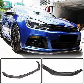 Voorbumper lip Lip V1 (voor R HB 2010-2013, carbon) Volkswagen Golf 6 2008–2014 foto 1