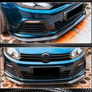Voorbumperlip Lip V2 (voor R HB 2010-2013, carbon) Volkswagen Golf 6 2008–2014 foto 3