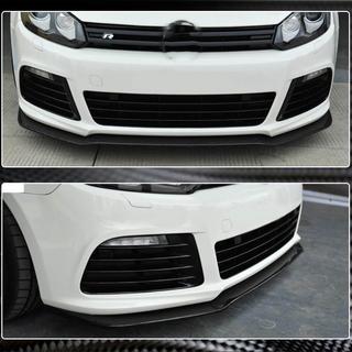 Voorbumperlip Lip V2 (voor R HB 2010-2013, carbon) Volkswagen Golf 6 2008–2014 foto 4