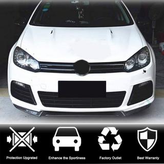 Voorbumper lip Lip V3 (voor R HB 2010-2013, carbon) Volkswagen Golf 6 2008–2014 foto 2