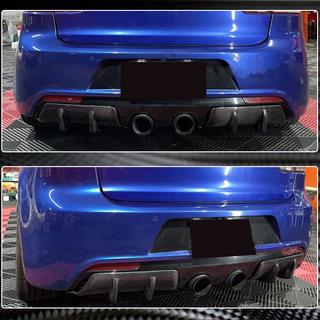 Achterbumper diffuser V2 (voor R/R20 HB 2010-2013, carbon) foto 4