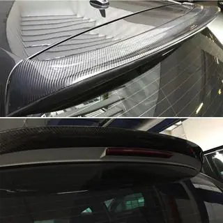 Spoiler (voor GTI en R32, carbon) foto 2