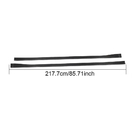 Volkswagen T6 2015–2024 Sideskirts (korte wielbasis, carbon) foto 6