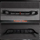 Volkswagen Golf 8 2019– Achterbumper diffuser (voor GTI HB, carbon) foto 4