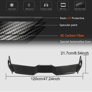 Spoiler V2 (voor GTI/R EU 2019-2024, carbon) foto 3