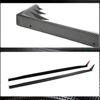 Sideskirts (voor GTI / R-Line HB, carbon) foto 3