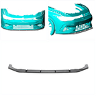Volkswagen Golf 8 2019– Frontbumper lip Lip (voor R HB 2019-2024, carbon) foto 2