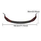 Lexus GS 2011–2020 Carbon frontbumper lip Lip (voor GS F 2015-2020) foto 6