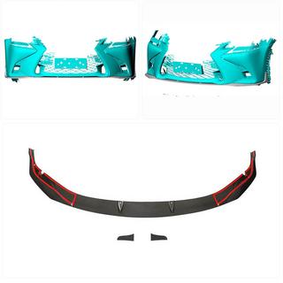 Carbon frontbumper lip Lip (voor GS F 2015-2020) Lexus GS 2011–2020 foto 2