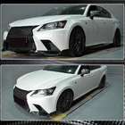 Lexus GS 2011–2020 Voorbumper lipspoilers (voor F-Sport 2011-2015, carbon) foto 5