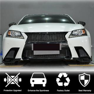 Voorbumper lipspoilers (voor F-Sport 2011-2015, carbon) Lexus GS 2011–2020 foto 3