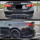 Lexus GS 2011–2020 Achterbumper diffuser (voor F-Sport 2011-2015, carbon) foto 5