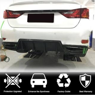 Achterbumper diffuser (voor F-Sport 2011-2015, carbon) Lexus GS 2011–2020 foto 3