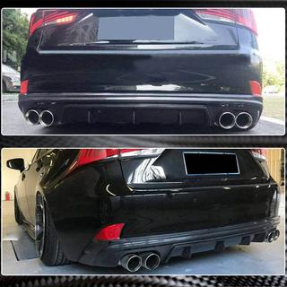 Achterbumper diffuser V2 (voor Base/F-Sport 2013-2016, carbon) Lexus IS 2013– foto 3