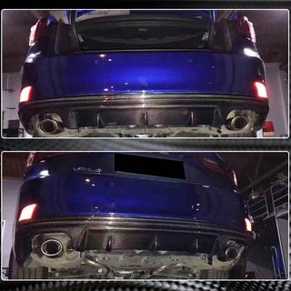 Achterbumper diffuser V2 (voor Base/F-Sport 2013-2016, carbon) Lexus IS 2013– foto 4