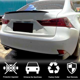 Spoiler V1 (voor 2013-2020, carbon) Lexus IS 2013– foto 3