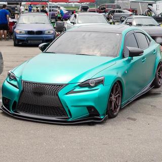 Sideskirts (voor Base/F-Sport 2013-2020, carbon) Lexus IS 2013– foto 1