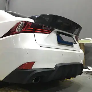 V4 spoiler (voor 2013-2020, carbon) foto 2