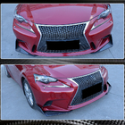 Lexus IS 2013– Frontbumper flaps (voor F-Sport 2013-2016, carbon) foto 3